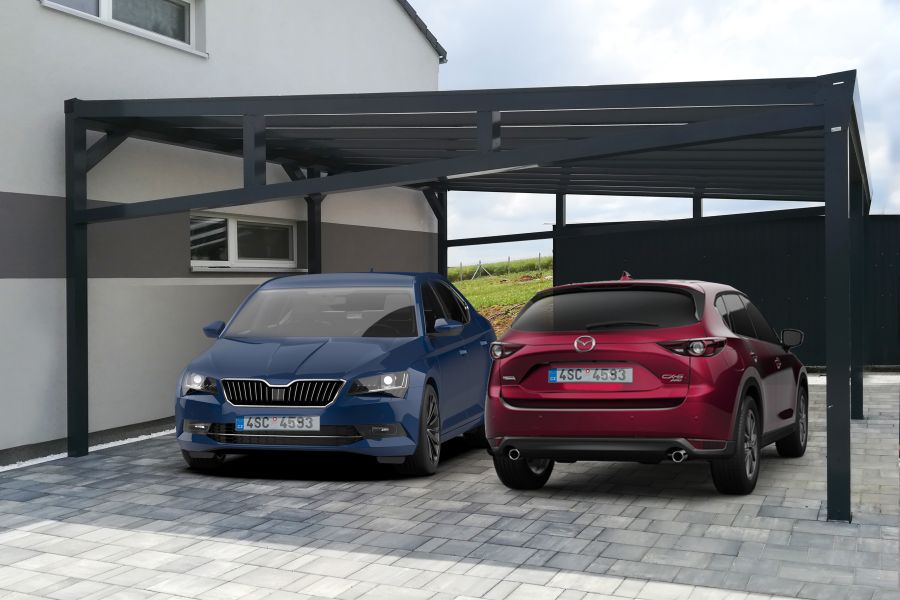 parkovací stání z hliníku PROFI