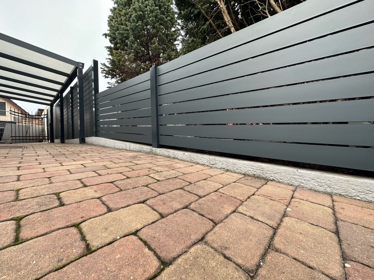 hliníkové oplocení lamela 120