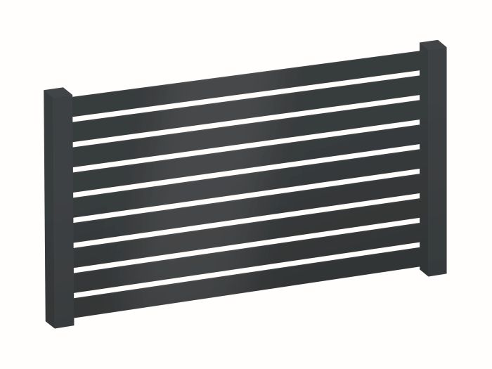 lamela 90 hliníkový plot