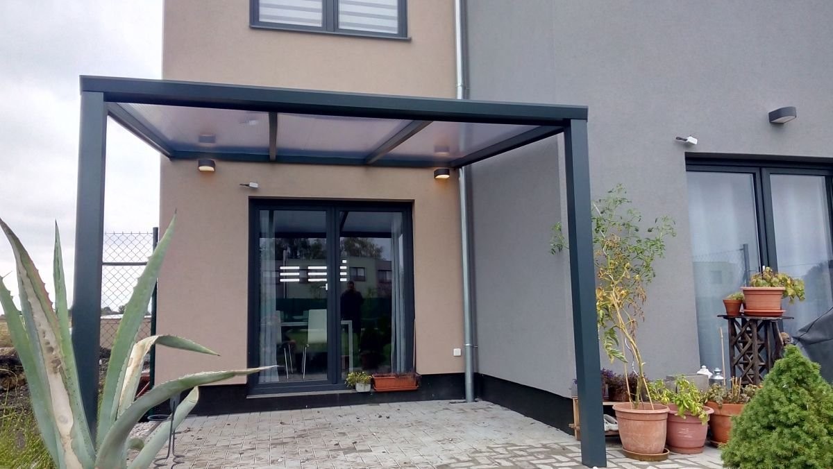 hliníkový přístřešek terasa