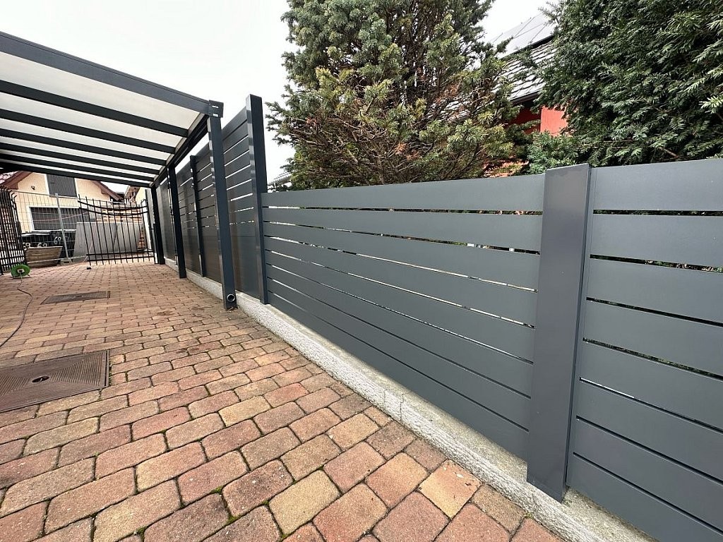 pergola a plot z hliníku