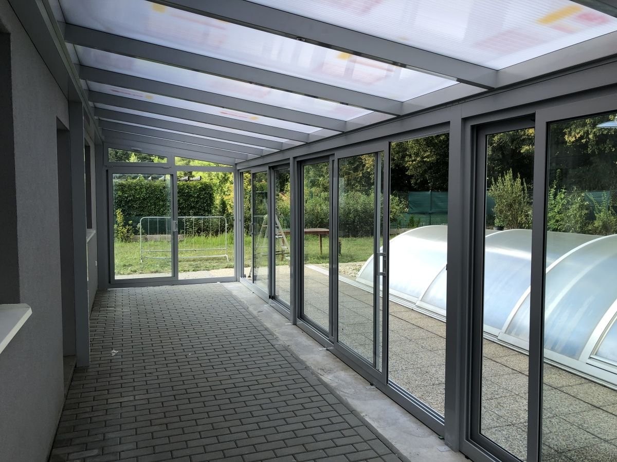 zimní zahrada z hliníku