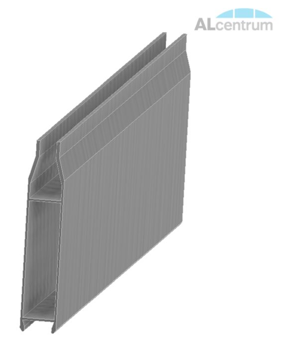 hliníkový plot plna zastena