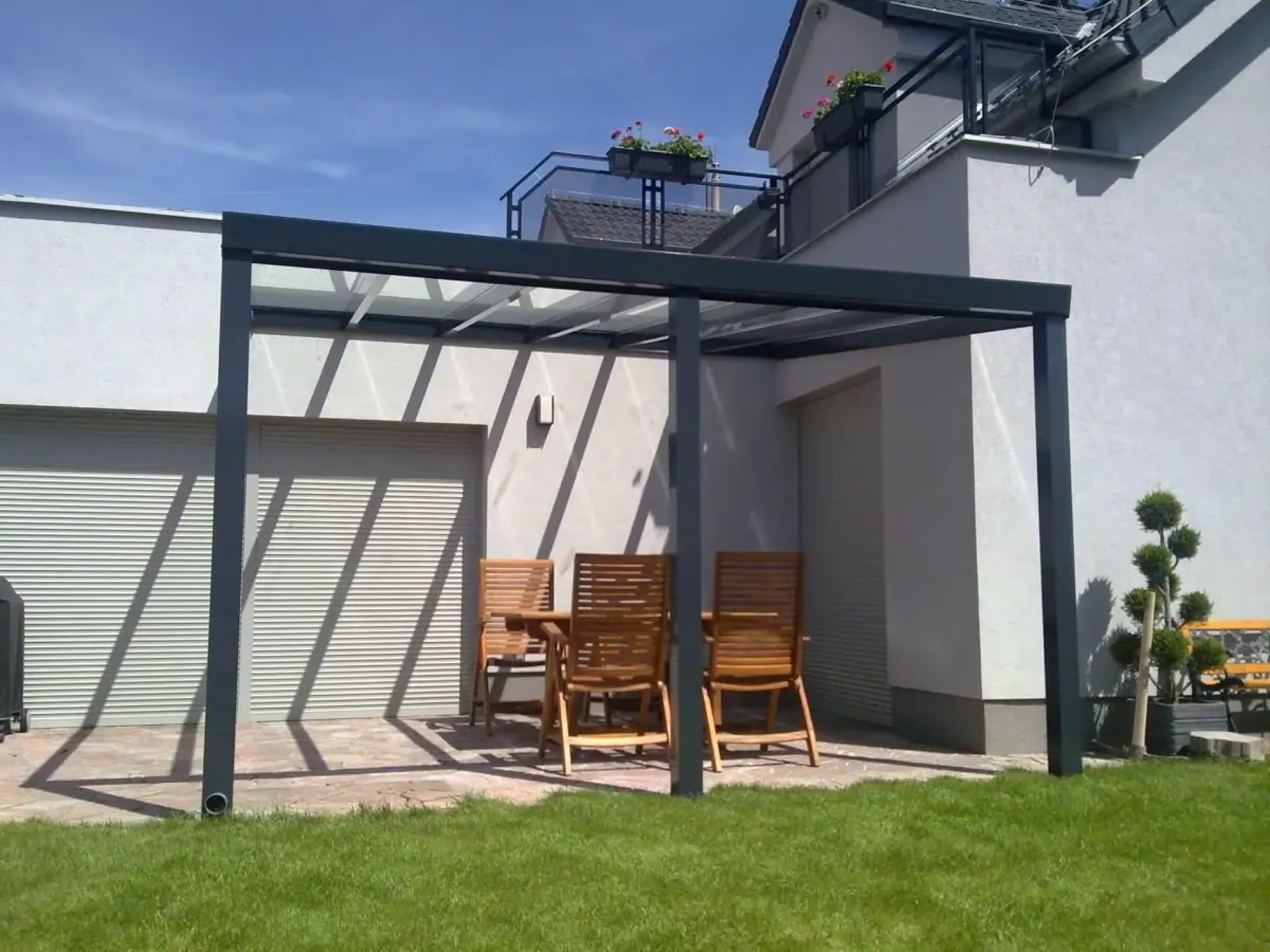 Hliníková pergola od ALcentrum